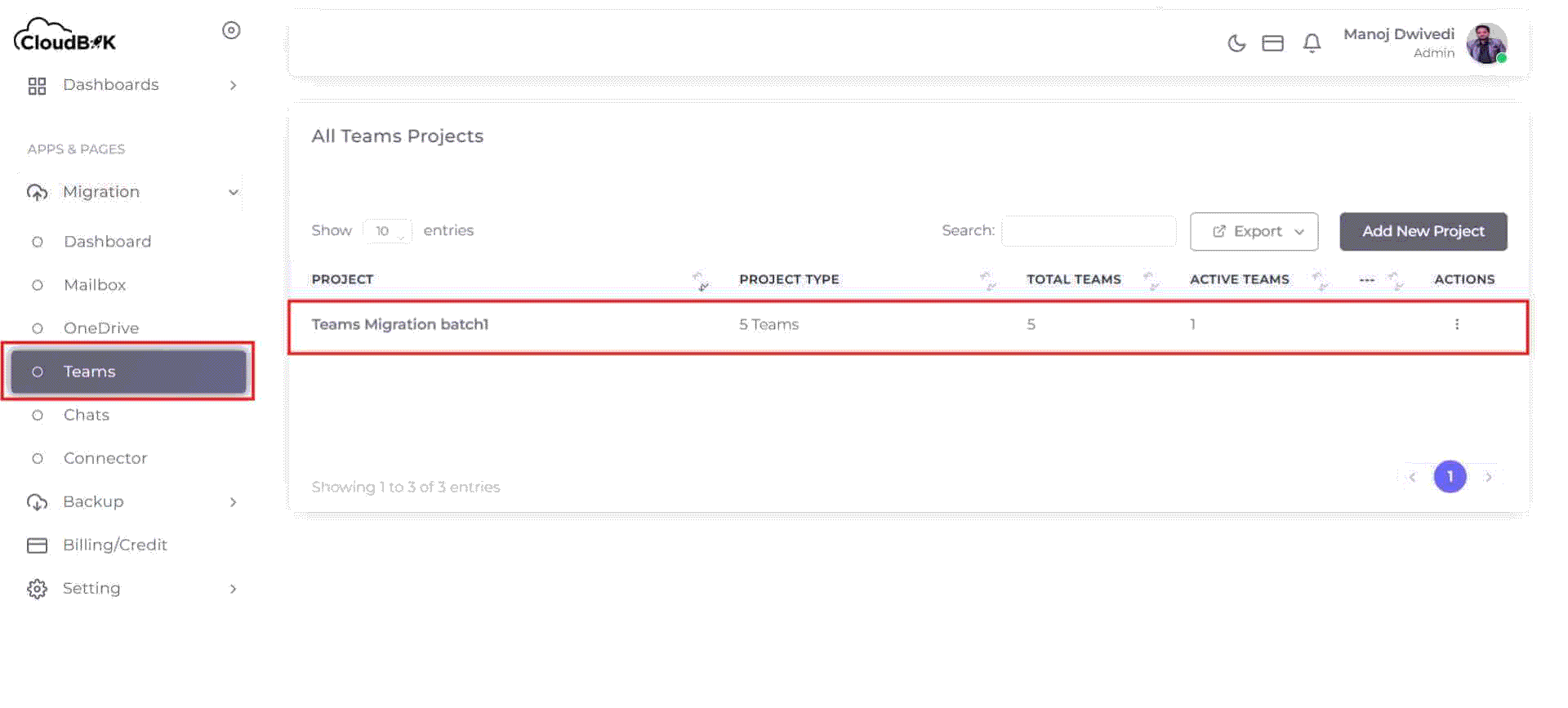 Preview O365 OneDrive Migration Progress - CloudBik