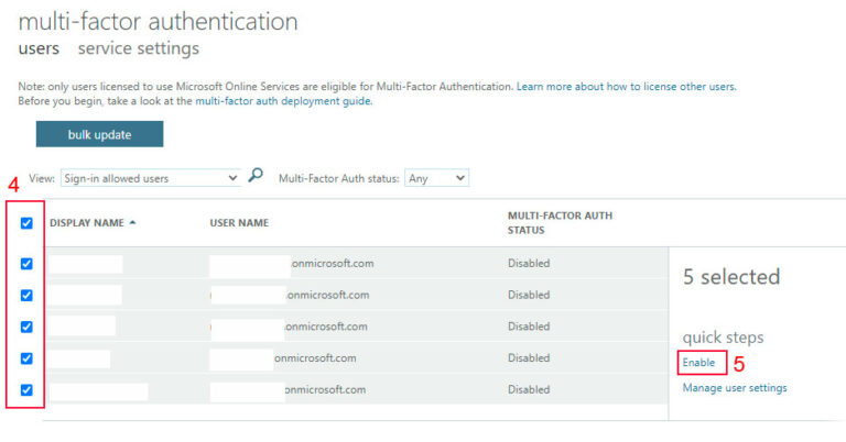 How to Set Up Multi-factor Authentication for Office 365 Users?