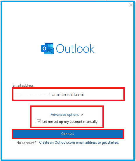 connect to outlook