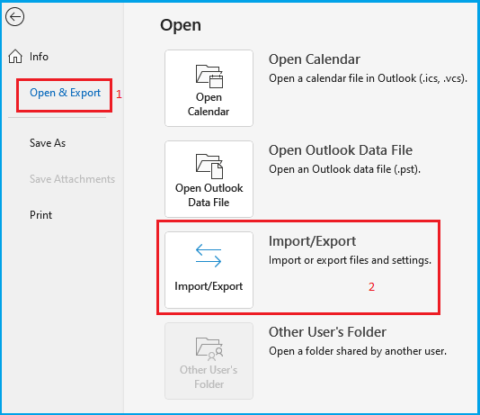 add pst file