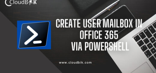 Create User MailBox