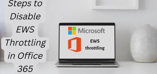 Disable EWS throttling cover image
