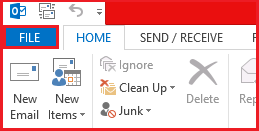 file outlook