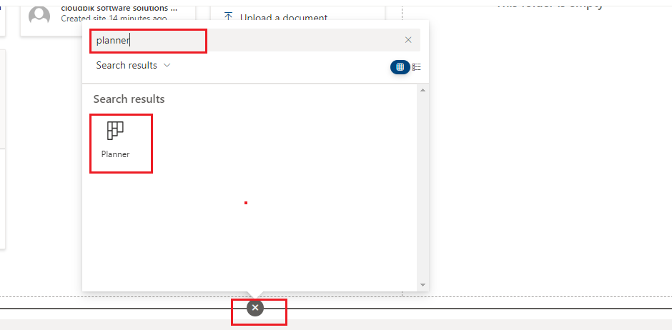 Add microsoft planner to sharepoint