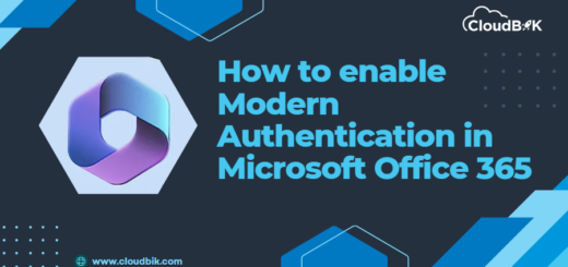 Enable Modern Authentication