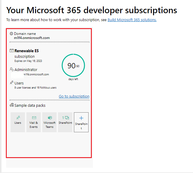 Free Office 365 Account created