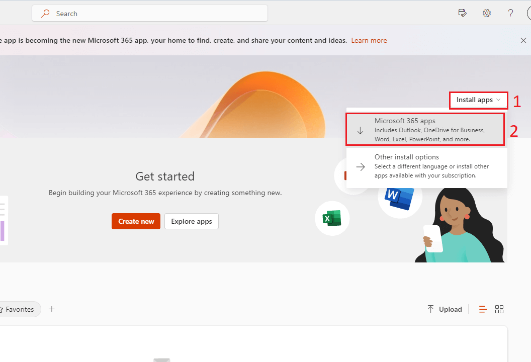 install free office 365