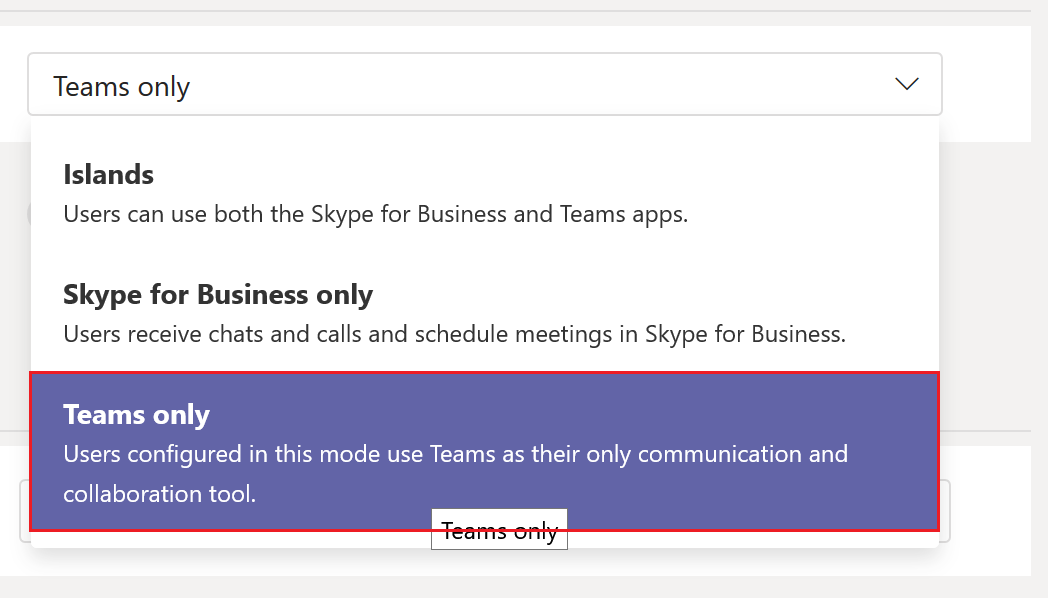 Move from Skype for business to teams