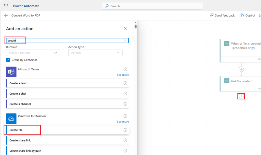 Convert Word to PDF Documents Using Power Automate Flow