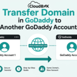 Step-by-step guide how to transfer a domain between GoDaddy accounts securely, including approval, ownership transfer, and domain migration process.